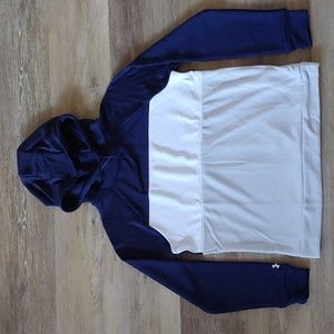 NWT Under Armour Women's Qualifier Fleece Block Hoodie 1351234 Size M